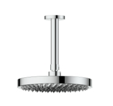 Head Rainfall Shower with Ceiling Arm