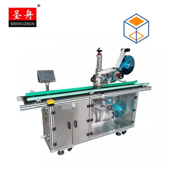 Automatic Double-Sided Labeling Machine for Boxes with Top and Bottom Flat Surface Application