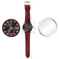 Reloj de cuarzo de hombre casual de acero inoxidable