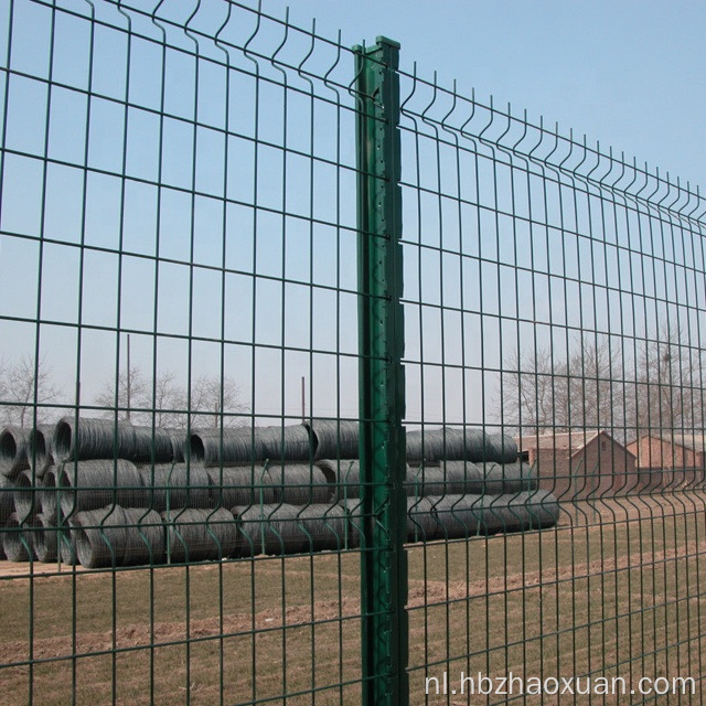 Gelaste 3D gebogen draadmesh hek