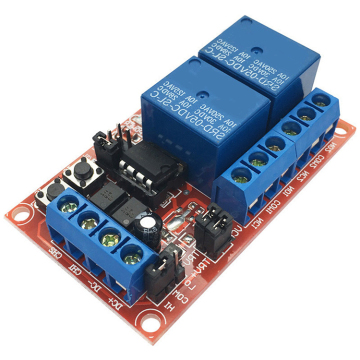 OEM/ODM Self-lock Interlock 2 canali Relay Modulo 3in1
