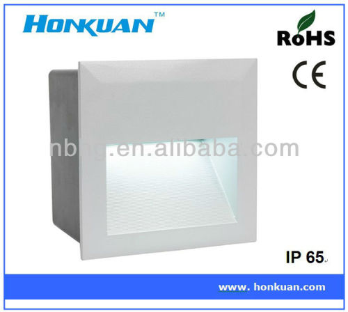 IP65 Aluminum led recessed outdoor wall lamp (CE RoHS)