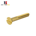 Din 97 Brass Slotted Head Wood parafuso