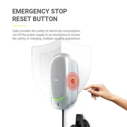 WorkersBee Wallbox App Control GBT Plug Wall-Mounted 32A 7kW EV Charging Stations