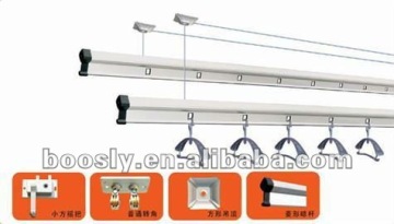 hanging clothes rack