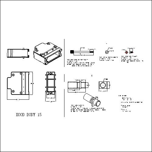 DBSM-15-ZA D-SUB METAL HOODS 15P