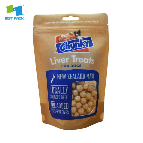 kraft stand up food lined zippered packaging pouches australia