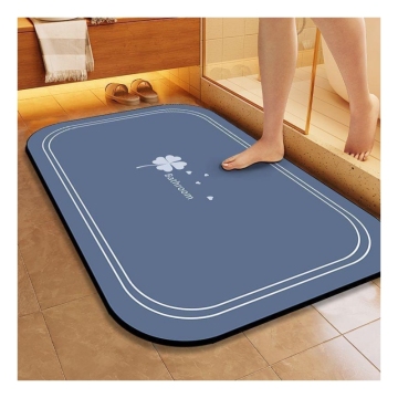Diatomite Bath Mat Set - Anti-Slip, Water Absorbent Bathroom and Kitchen Rug
