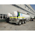 19000L 98% Sulfuric Acid Usafirishaji wa nusu-trailers