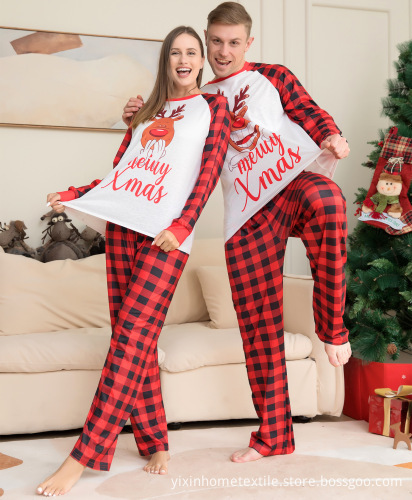 Custom Printed Christmas Sublimation Pajama Sets: Adult, Kids, and Baby Matching Family Christmas Pajamas