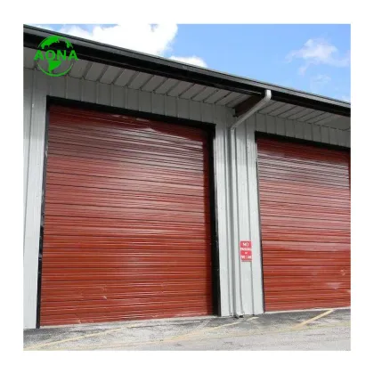 Fireproof Industrial Overhead Sectional Door for Warehouse Lifting