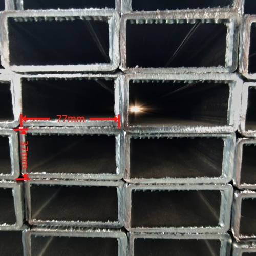 Verzinktes Vierkantrohr 37*77*1,9 mm