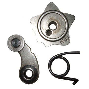 Kit roda enam bintang dengan penyumbat, musim bunga dan gear gear untuk sistem enjin motosikal TX200