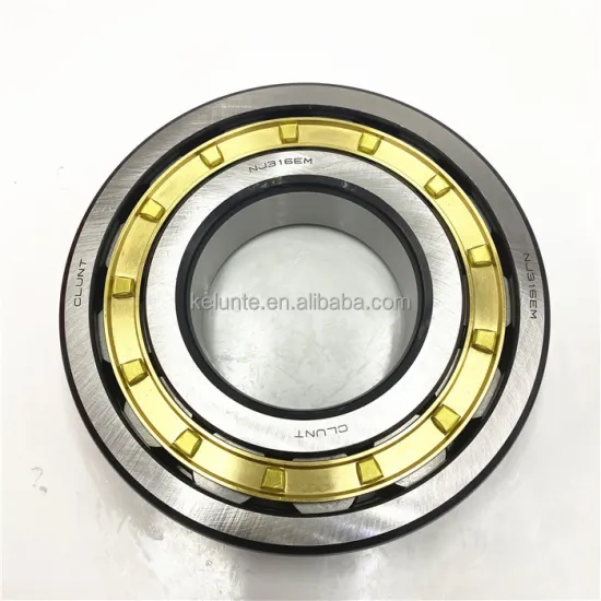 90x190x43 Rollway NJ 318 EM Cylindrical Radial Roller Bearing