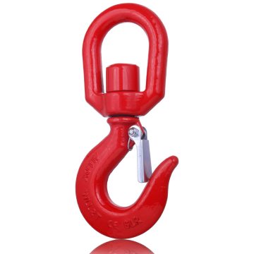 China Factory 304 Stainless Steel Crane Hook with Safety Latch G70 G43 Alloy Steel 322A 322C