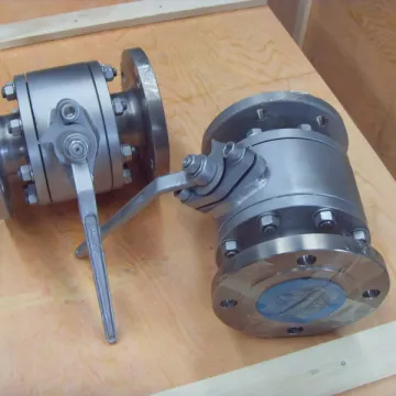 Titanium ball valve DN65
