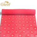 print glitter 100% polyester felt material