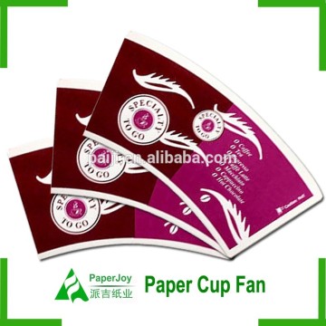 paper cup fan cutted