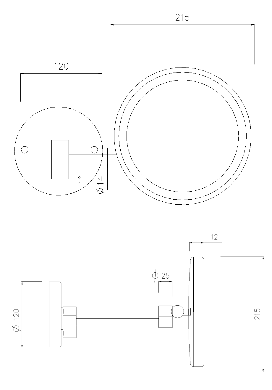 flod makeup mirror