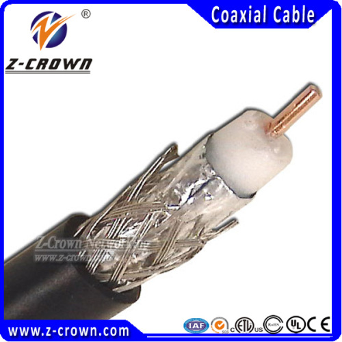 Coax Cable Rg6/u Bare Copper Solid, High Quality Coax Cable Rg6/u Bare