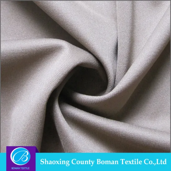 Fabric textile supplier China wholesale Casual Polyester fashion ponte knit fabric