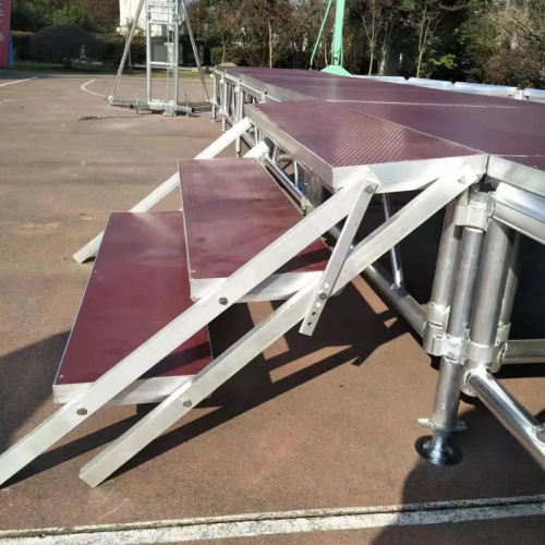 Quick-Install Aluminum Stage - Snap-in Design