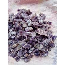 purple color small amethyst block