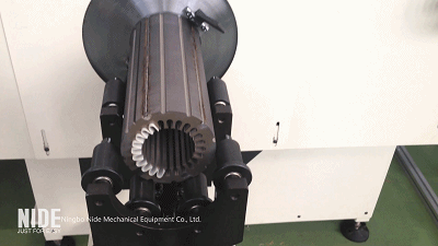 water pump motor stator slot paper inserting machine