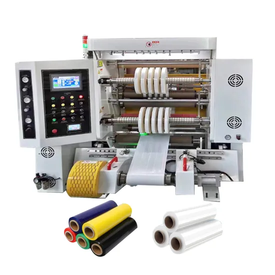 Wrapping Jumbo Roll Label Die Cutting and Slitting Machine for Window Film Processing