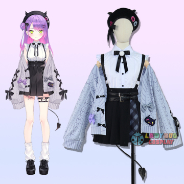 Hololive Vtuber Tokoyami Towa Cosplay Costume