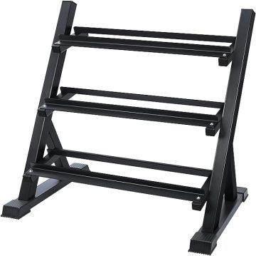 Wholesale Three-Layer 16kg Dumbbell Rack: Popular Indoor Metal Dumbbells Storage Solution