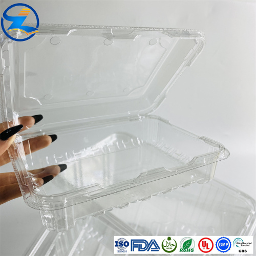 caja de plástico transparente de PV PET de alta calidad PP PVC