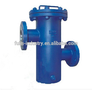 high and low cast steel strainer