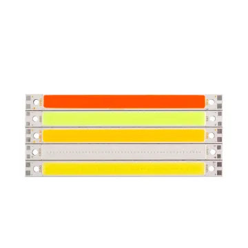 120MM Strip LED COB Chip 12V 10W LED Lamp - Multi-Color COB Bar Light Bulb for Drone Decor & Car Lights