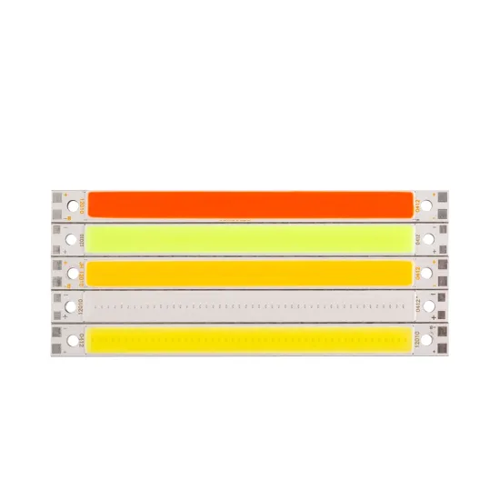 120MM Strip LED COB Chip 12V 10W LED Lamp - Multi-Color COB Bar Light Bulb for Drone Decor & Car Lights