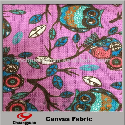 Oeko-Tex canvas fabric/cotton blend fabric colorful in lot of stocks