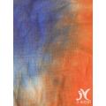 Rayon Spandex Stoff mit Tie Dye gestrickt