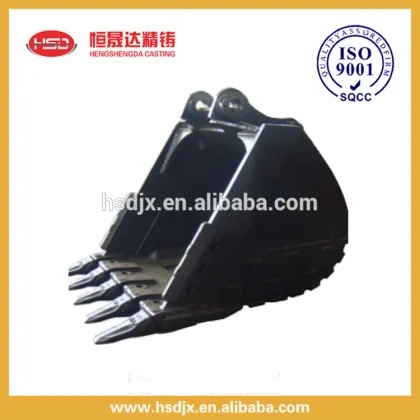 Construction machinery parts excavator bucket for doosan excavator parts