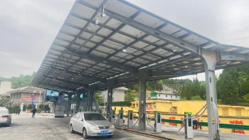New Design Waterproof Solar Pv Car Parking Carport