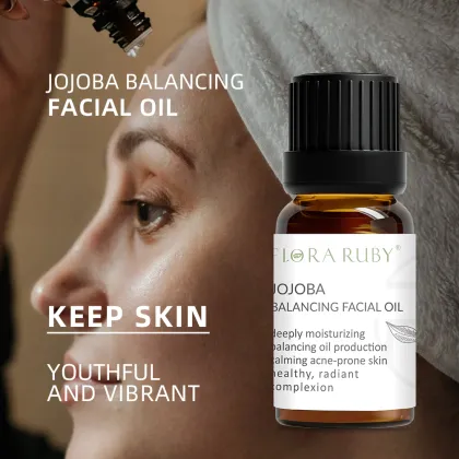 Nature-Inspired Facial Serum with Rosemary, Jojoba, and Vitamin C