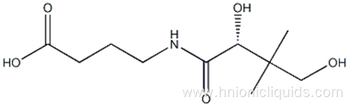 Butanoic acid,4-[[(2R)-2,4-dihydroxy-3,3-dimethyl-1-oxobutyl]amino]- CAS 18679-90-8