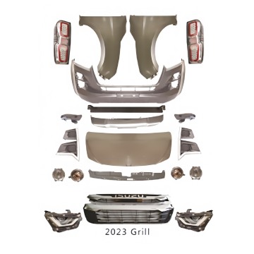 ISUZU DMAX 12-18 Actualización al kit de cuerpo 21-23 para accesorios 4x4