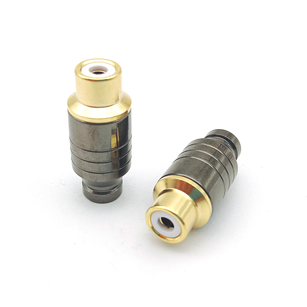 4mm Tail Hole RCA Female Socket Cable Connector