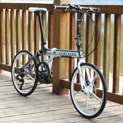 Shimano Cheap Aluminum Alloy Folding Bicycle - SL-AFB2012-7S