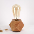 LEDER Wooden Lamp With Table