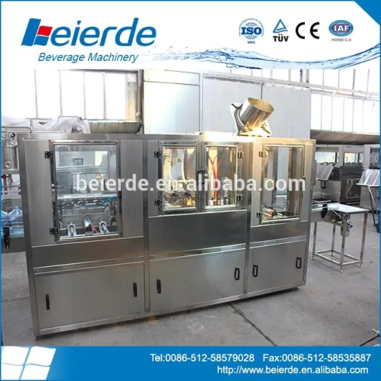 300-500 bottles per hour 10L bottle mineral water filling machine