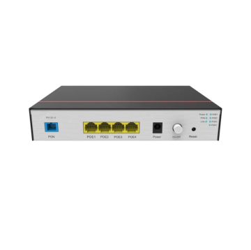 ONU الصناعي مع 4 منافذ GE التي تدعم POE/POE+: OUN P612E-E P612E-S P612E
