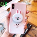 Cartoon Silicone 3d Phone Case Mjuk för Apple