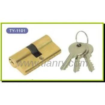 European Style Brass Lock Cylinder TY-1101