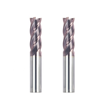 Tungsten Carbide Straight Shank End Mill for CNC Machining